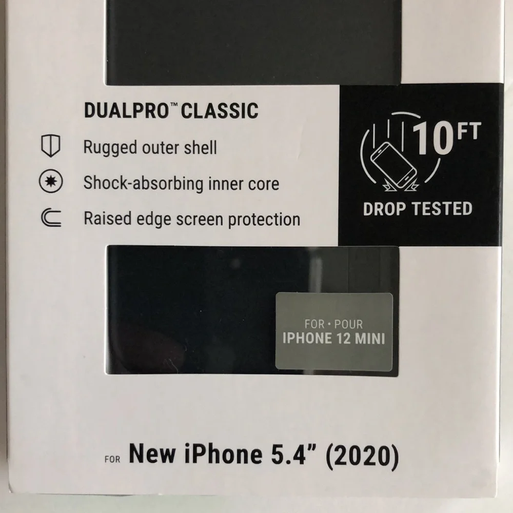 INCIPIO BLACK iPHONE 5.4” (2020) unisex